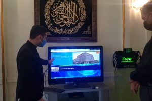 خبرخوان ایرنا در پاویون دولت