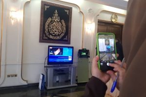 خبرخوان ایرنا در پاویون دولت