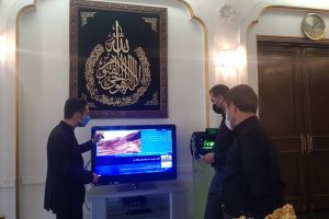 خبرخوان ایرنا در پاویون دولت